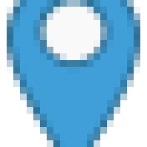 blue marker icon
