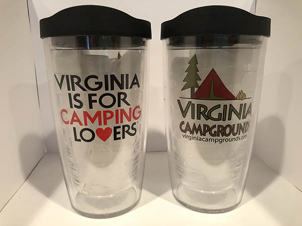 16 oz Tervis Tumblers -Virginia is for Camping Lovers